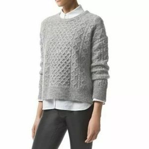 Maje Cable Knit Sweater